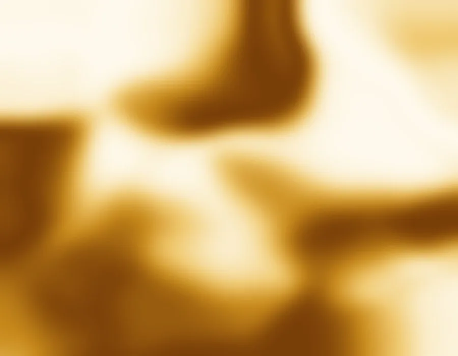 Abstract artwork in turmeric gold